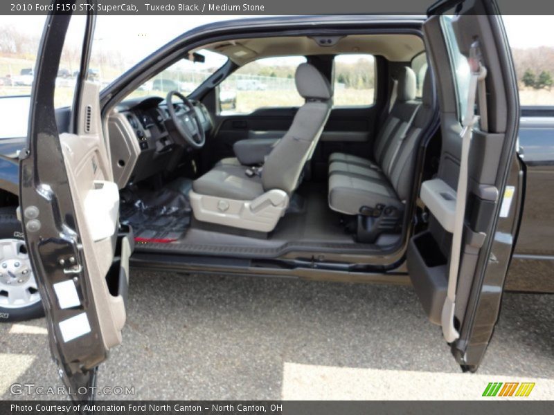 Tuxedo Black / Medium Stone 2010 Ford F150 STX SuperCab