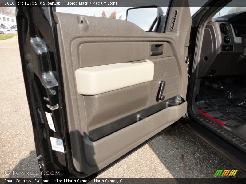 Tuxedo Black / Medium Stone 2010 Ford F150 STX SuperCab