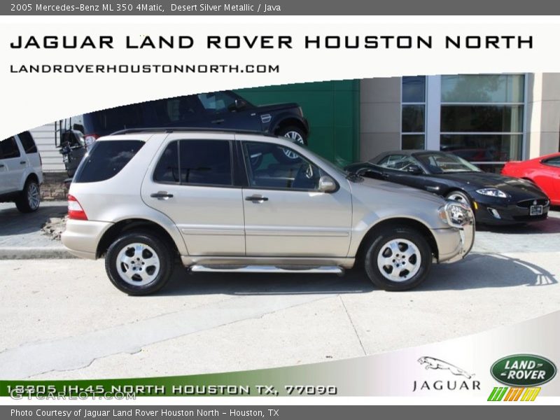 Desert Silver Metallic / Java 2005 Mercedes-Benz ML 350 4Matic
