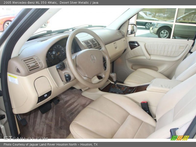 Desert Silver Metallic / Java 2005 Mercedes-Benz ML 350 4Matic