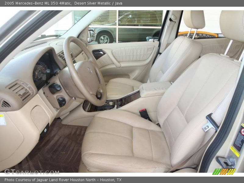 Desert Silver Metallic / Java 2005 Mercedes-Benz ML 350 4Matic