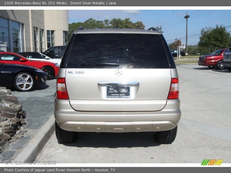 Desert Silver Metallic / Java 2005 Mercedes-Benz ML 350 4Matic