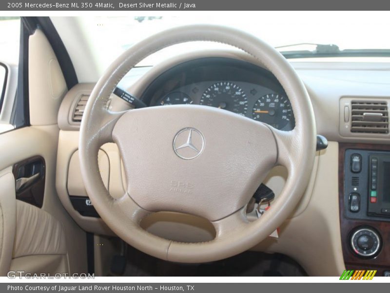 Desert Silver Metallic / Java 2005 Mercedes-Benz ML 350 4Matic