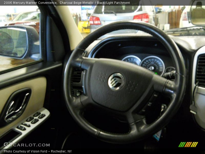 Charcoal Beige Metallic / Black/Light Parchment 2006 Mercury Mariner Convenience