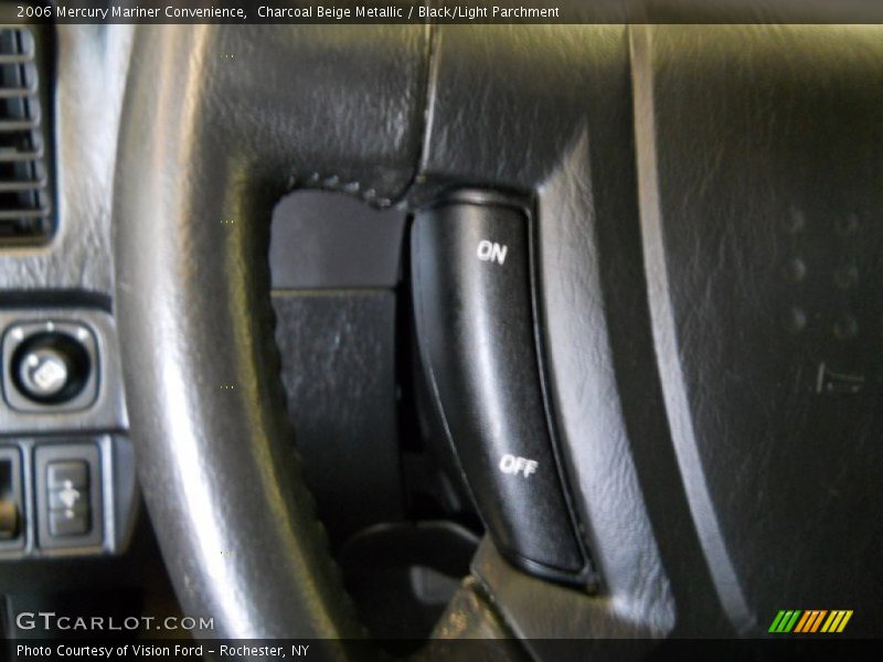 Charcoal Beige Metallic / Black/Light Parchment 2006 Mercury Mariner Convenience
