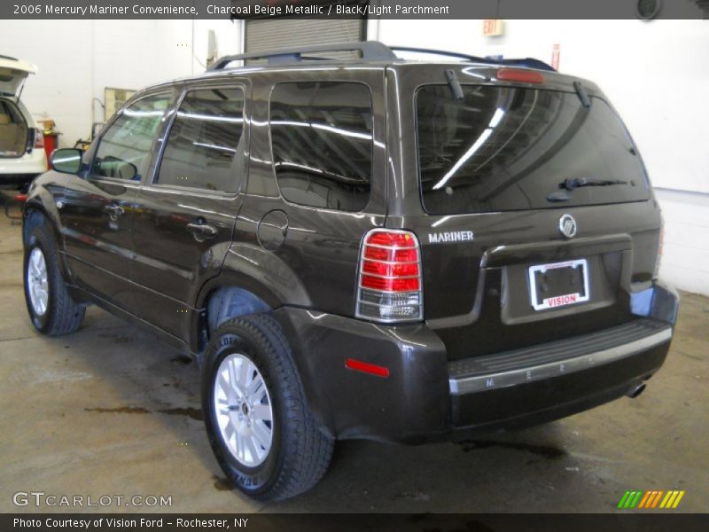 Charcoal Beige Metallic / Black/Light Parchment 2006 Mercury Mariner Convenience