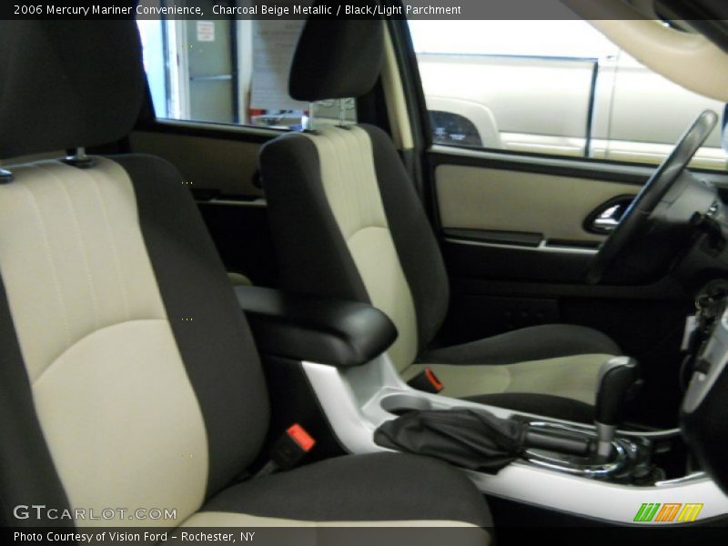 Charcoal Beige Metallic / Black/Light Parchment 2006 Mercury Mariner Convenience
