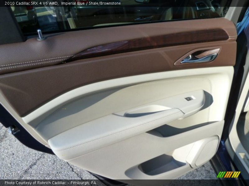 Imperial Blue / Shale/Brownstone 2010 Cadillac SRX 4 V6 AWD