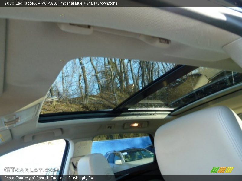 Imperial Blue / Shale/Brownstone 2010 Cadillac SRX 4 V6 AWD