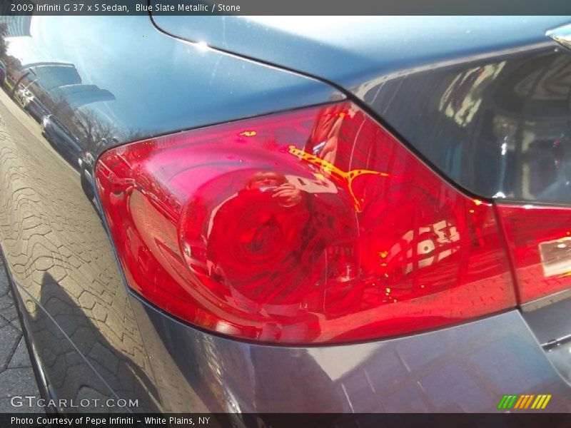 Blue Slate Metallic / Stone 2009 Infiniti G 37 x S Sedan