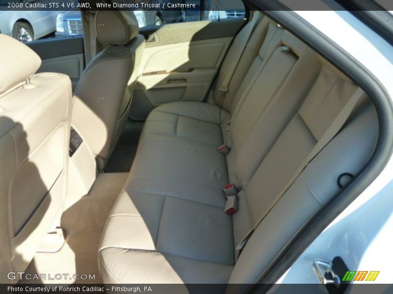 White Diamond Tricoat / Cashmere 2008 Cadillac STS 4 V6 AWD