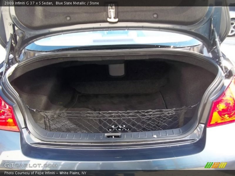 Blue Slate Metallic / Stone 2009 Infiniti G 37 x S Sedan