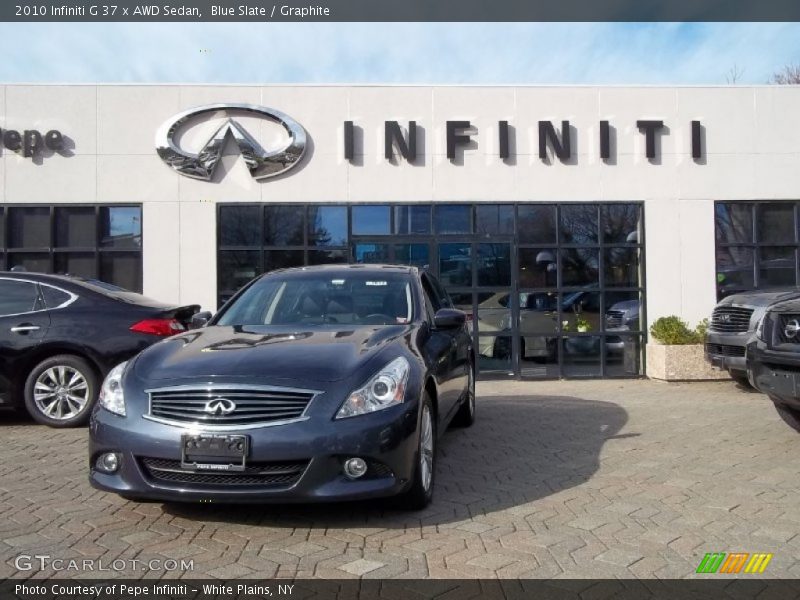 Blue Slate / Graphite 2010 Infiniti G 37 x AWD Sedan