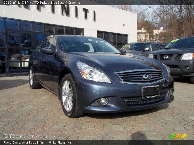 Blue Slate / Graphite 2010 Infiniti G 37 x AWD Sedan