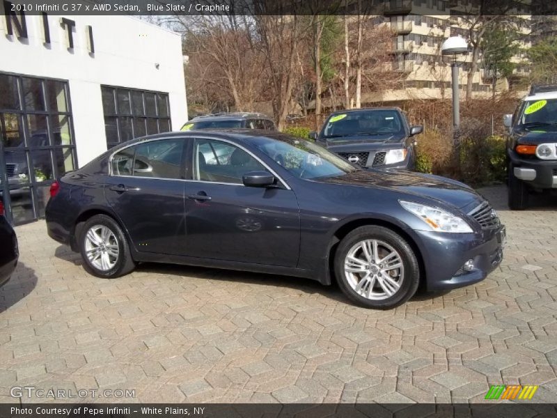 Blue Slate / Graphite 2010 Infiniti G 37 x AWD Sedan