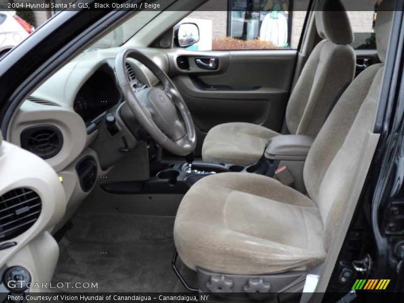  2004 Santa Fe GLS Beige Interior