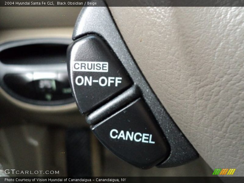 Controls of 2004 Santa Fe GLS