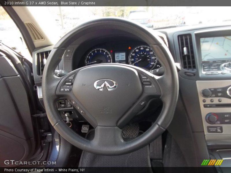  2010 G 37 x AWD Sedan Steering Wheel