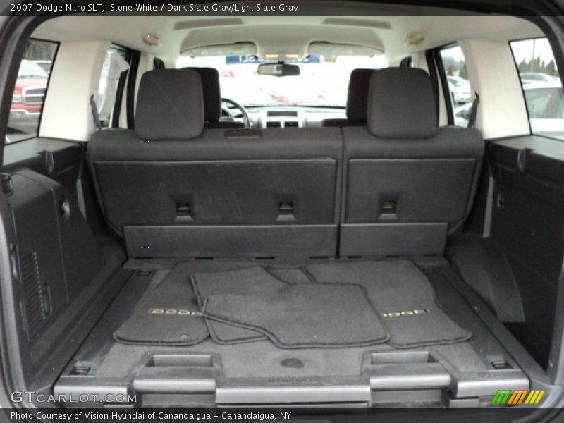 Stone White / Dark Slate Gray/Light Slate Gray 2007 Dodge Nitro SLT