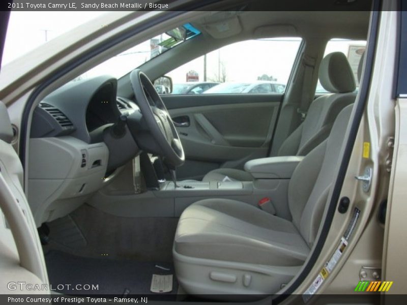 Sandy Beach Metallic / Bisque 2011 Toyota Camry LE