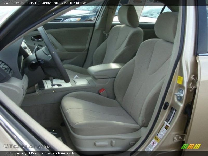 Sandy Beach Metallic / Bisque 2011 Toyota Camry LE