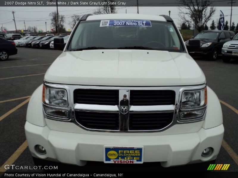 Stone White / Dark Slate Gray/Light Slate Gray 2007 Dodge Nitro SLT
