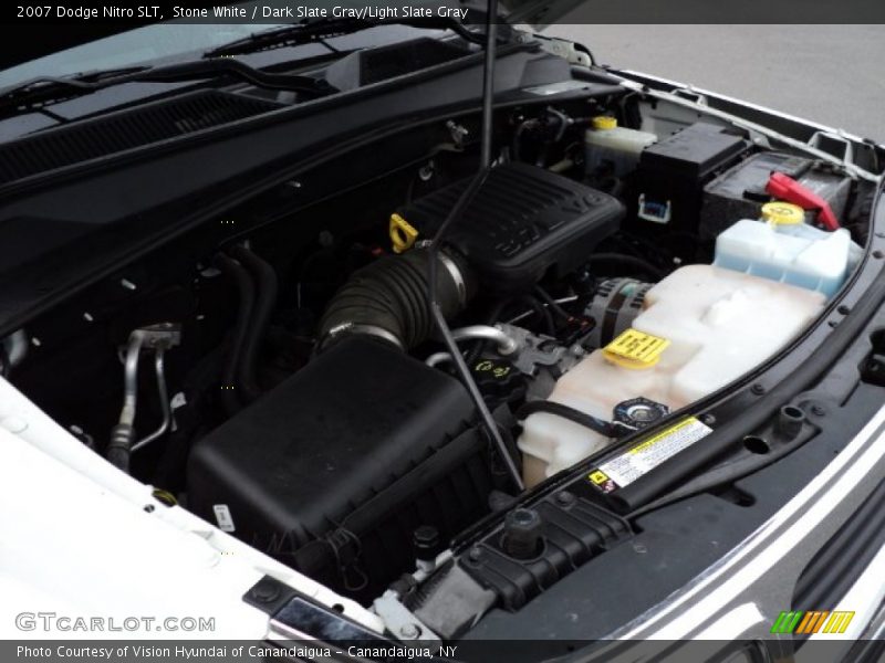 Stone White / Dark Slate Gray/Light Slate Gray 2007 Dodge Nitro SLT