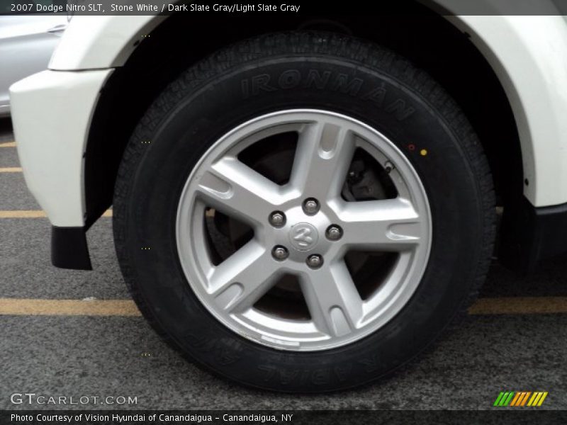 Stone White / Dark Slate Gray/Light Slate Gray 2007 Dodge Nitro SLT