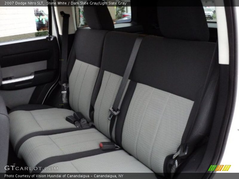 Stone White / Dark Slate Gray/Light Slate Gray 2007 Dodge Nitro SLT