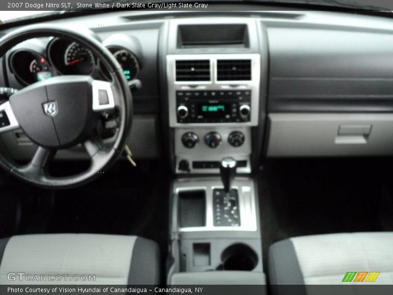 Stone White / Dark Slate Gray/Light Slate Gray 2007 Dodge Nitro SLT