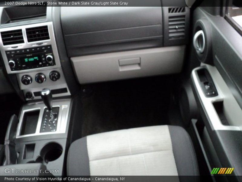 Stone White / Dark Slate Gray/Light Slate Gray 2007 Dodge Nitro SLT
