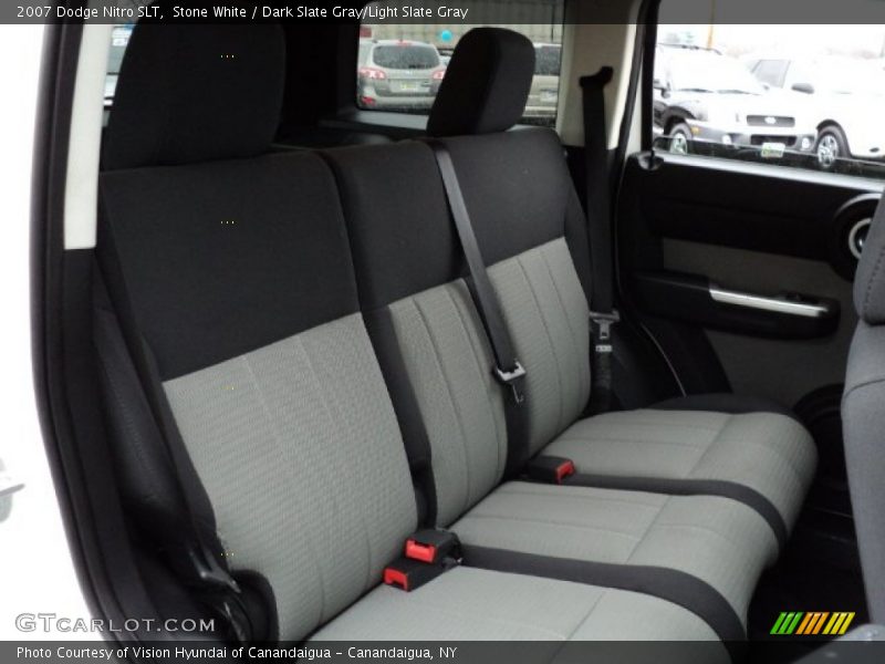 Stone White / Dark Slate Gray/Light Slate Gray 2007 Dodge Nitro SLT