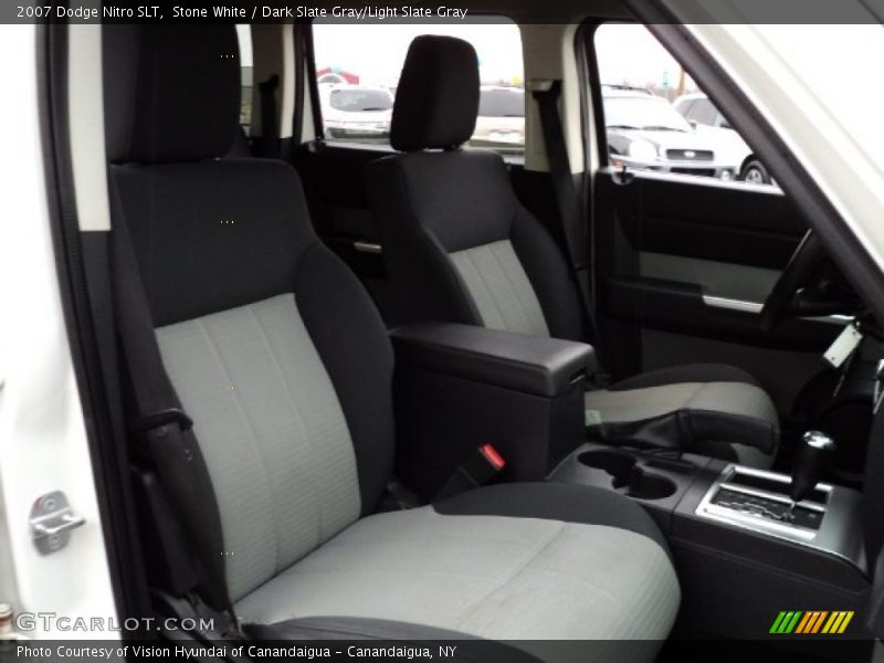 Stone White / Dark Slate Gray/Light Slate Gray 2007 Dodge Nitro SLT