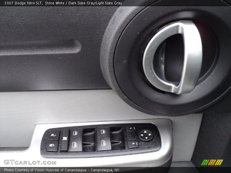 Stone White / Dark Slate Gray/Light Slate Gray 2007 Dodge Nitro SLT