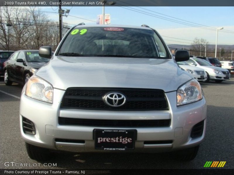 Classic Silver Metallic / Ash Gray 2009 Toyota RAV4 4WD