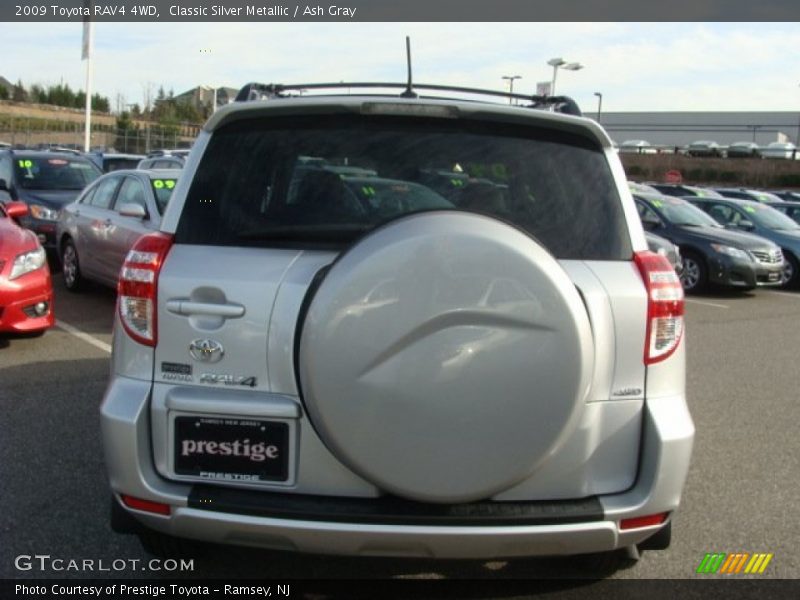 Classic Silver Metallic / Ash Gray 2009 Toyota RAV4 4WD