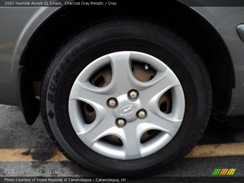  2003 Accent GL Coupe Wheel