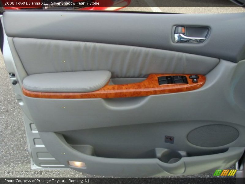 Silver Shadow Pearl / Stone 2008 Toyota Sienna XLE