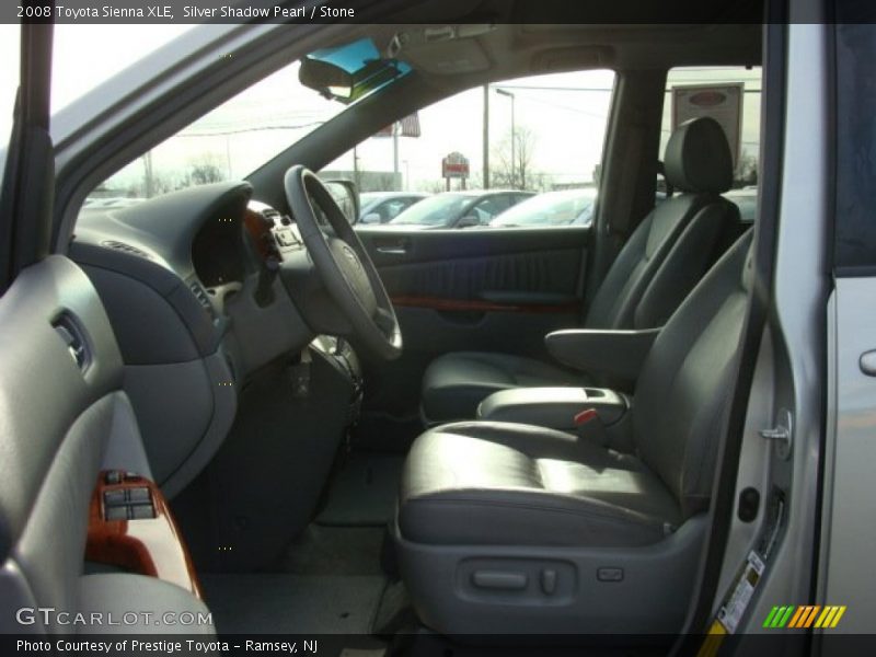 Silver Shadow Pearl / Stone 2008 Toyota Sienna XLE