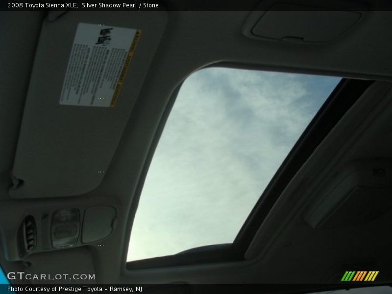 Silver Shadow Pearl / Stone 2008 Toyota Sienna XLE
