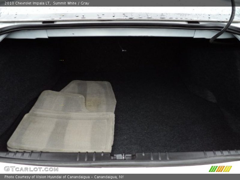 Summit White / Gray 2010 Chevrolet Impala LT