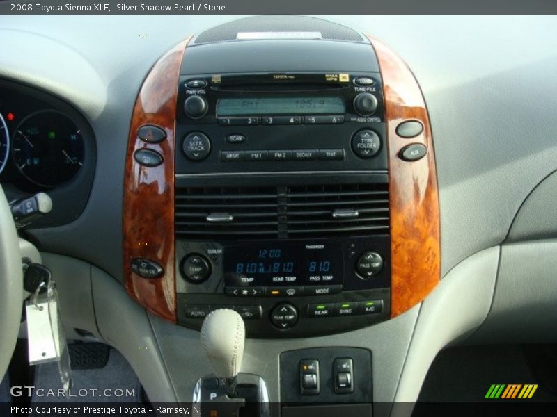 Silver Shadow Pearl / Stone 2008 Toyota Sienna XLE