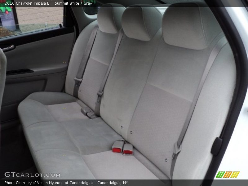 Summit White / Gray 2010 Chevrolet Impala LT
