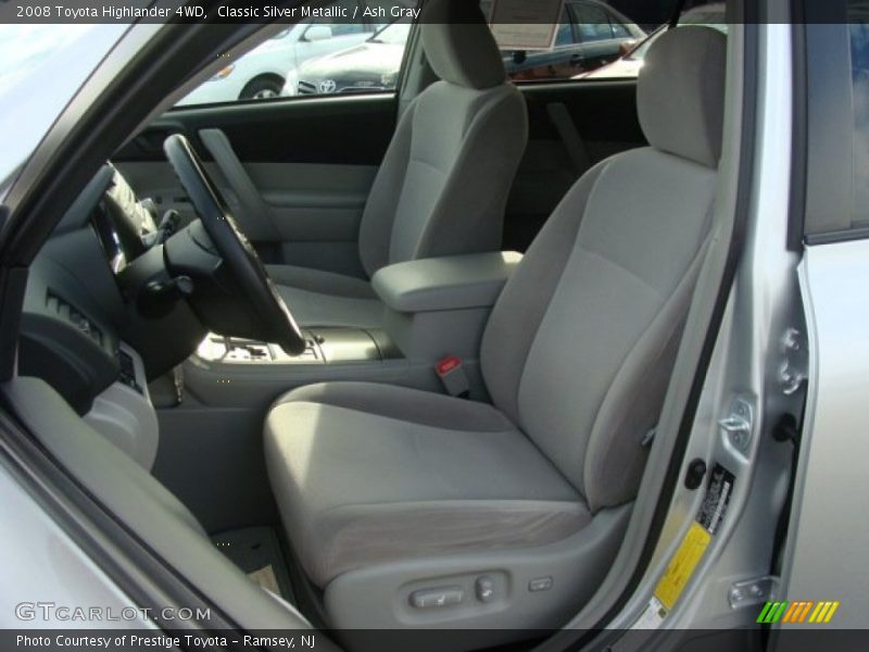 Classic Silver Metallic / Ash Gray 2008 Toyota Highlander 4WD
