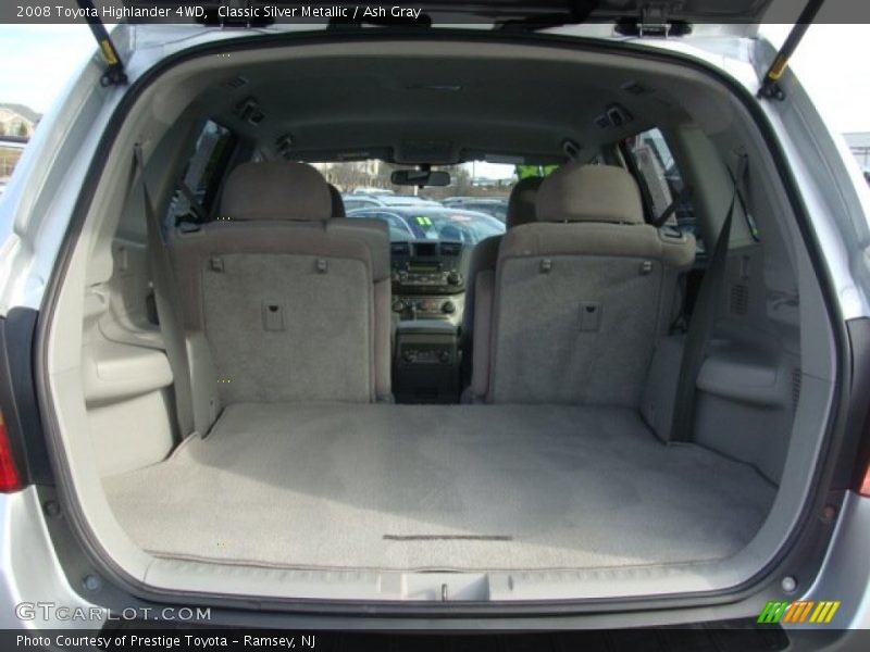 Classic Silver Metallic / Ash Gray 2008 Toyota Highlander 4WD