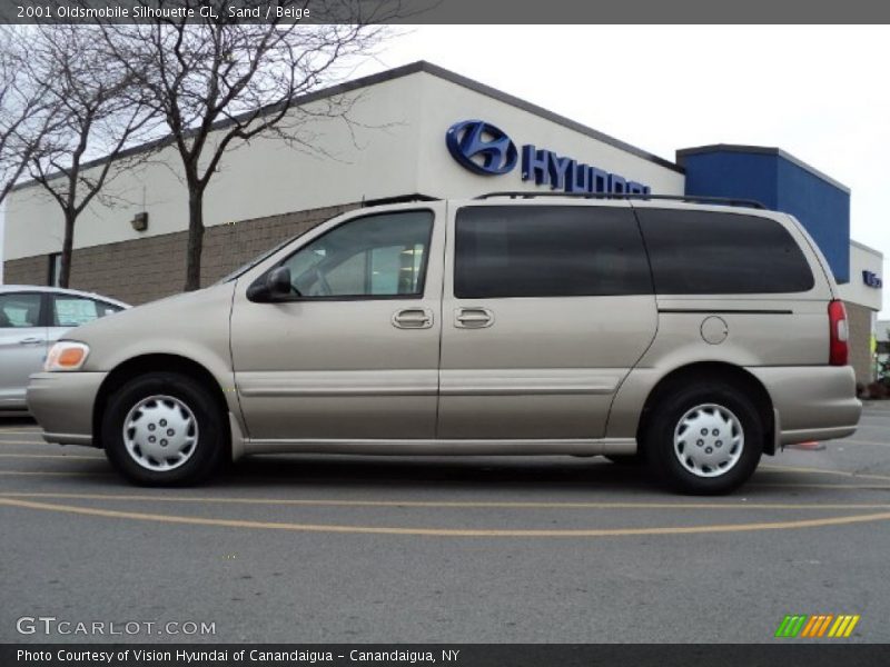 Sand / Beige 2001 Oldsmobile Silhouette GL