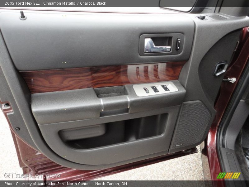 Cinnamon Metallic / Charcoal Black 2009 Ford Flex SEL