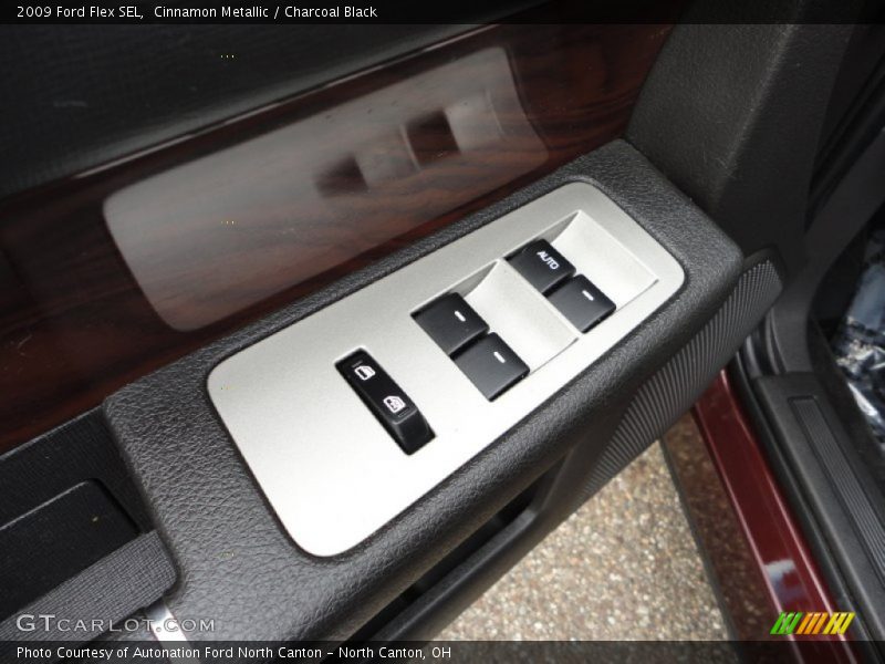 Cinnamon Metallic / Charcoal Black 2009 Ford Flex SEL