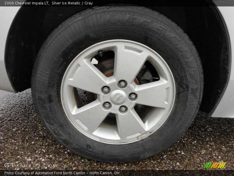 Silver Ice Metallic / Gray 2009 Chevrolet Impala LT
