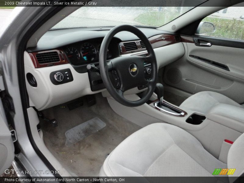 Silver Ice Metallic / Gray 2009 Chevrolet Impala LT